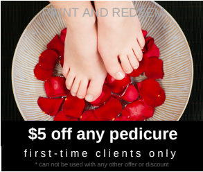 $5 off any pedicure